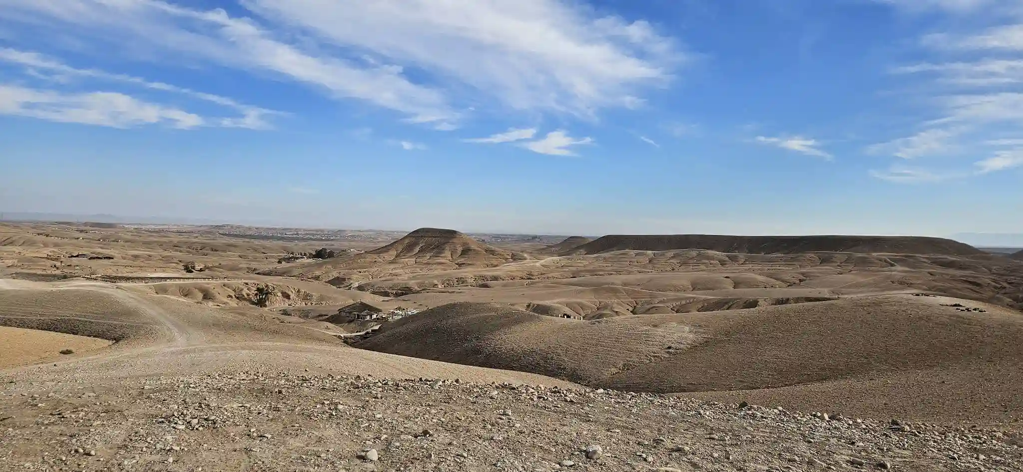 Mirador en el Desierto de Agafay