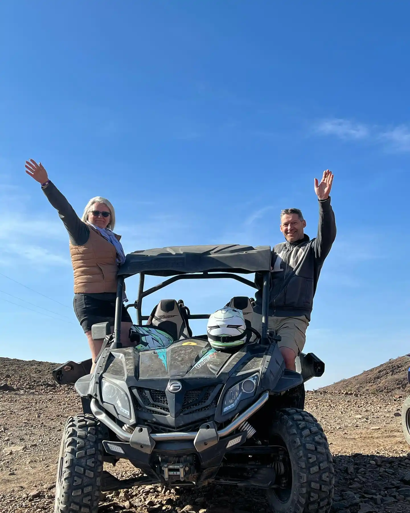 Buggy ride in Palm Grove