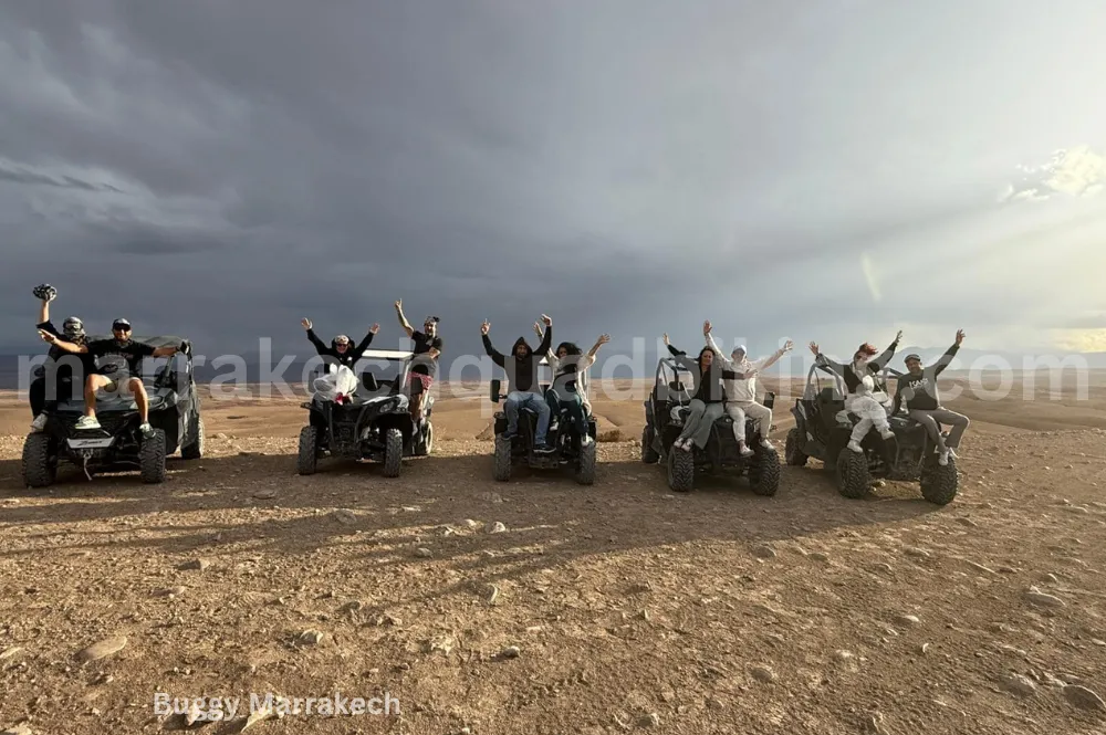 Aventura en buggy en el desierto de Agafay