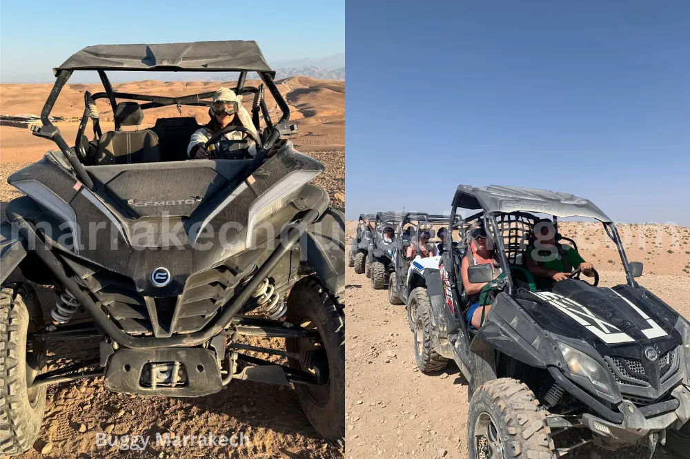Paseo en buggy en el desierto de Agafay