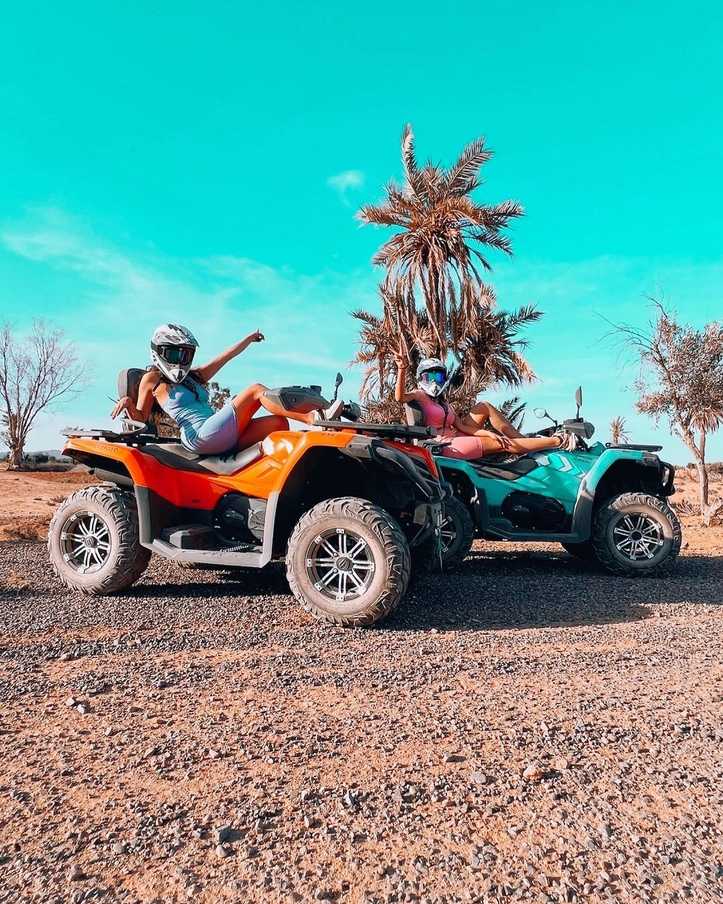 Paseo en buggy en la Palmeraie de Marrakech