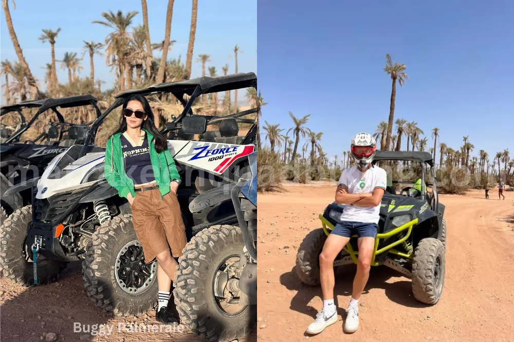 Paseo de 2 horas en buggy en el Palmeral de Marrakech