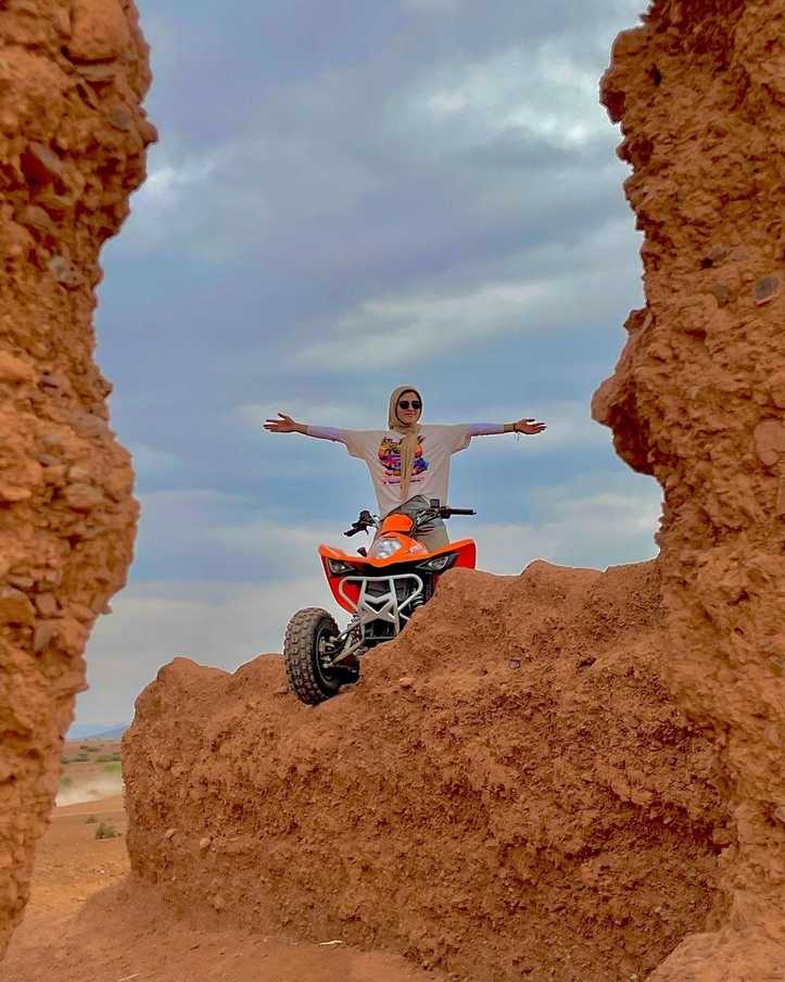 Quad en el Palmeral