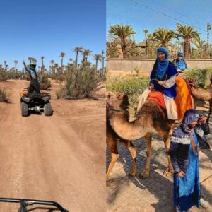 Quad Biking + Camel Ride in Palmeraie Marrakech