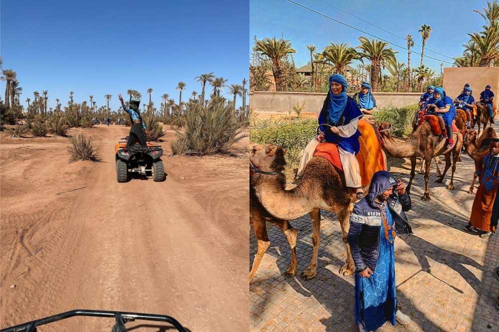 Quad Biking + Camel Ride in Palmeraie Marrakech