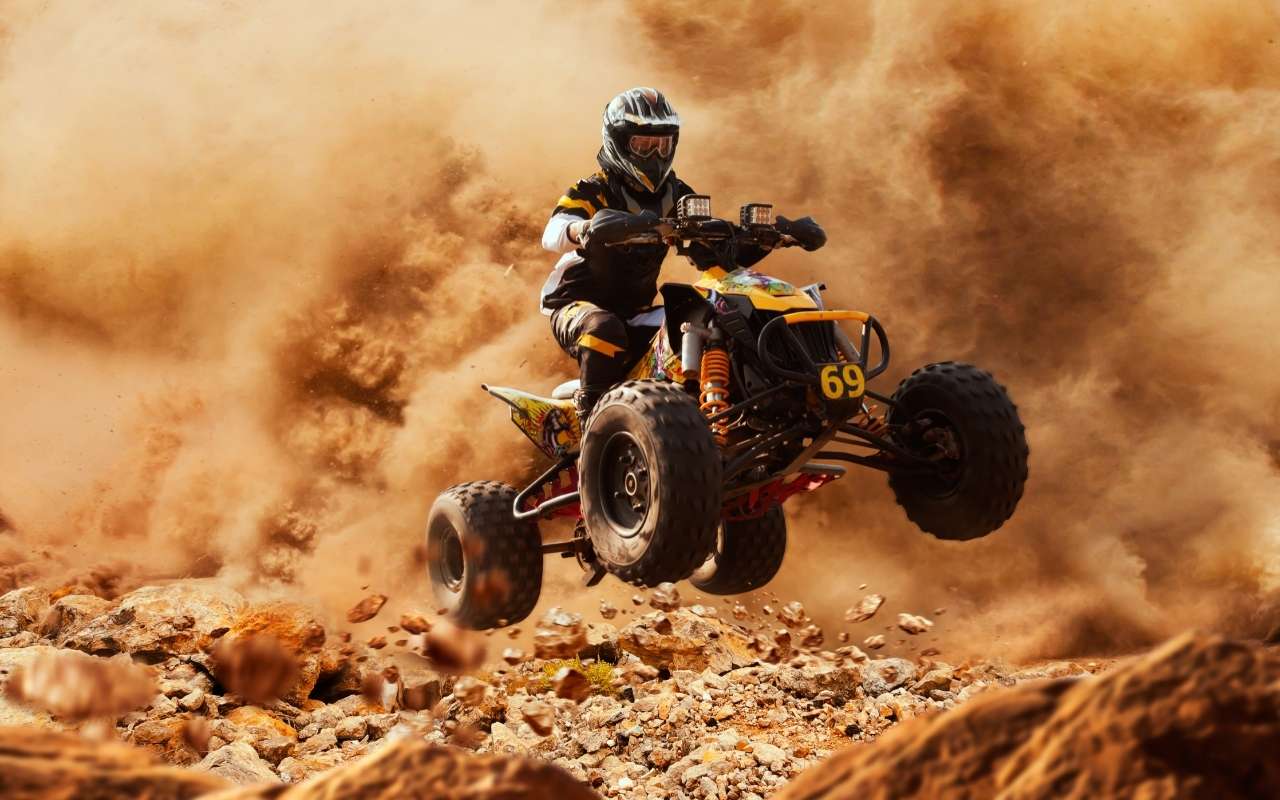 Se salit-on en faisant du quad à Marrakech ?