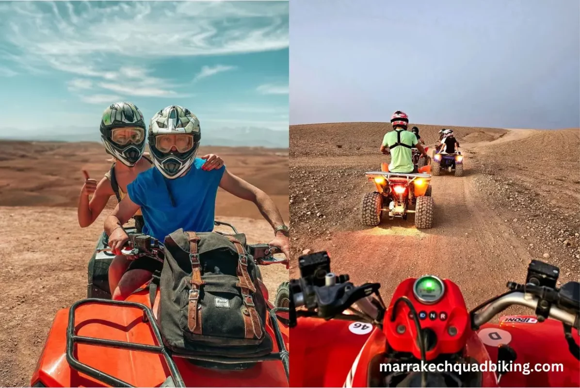 Quad biking agafay desert