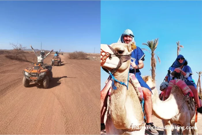 quad bike and camel ride in palm Grove marrakech